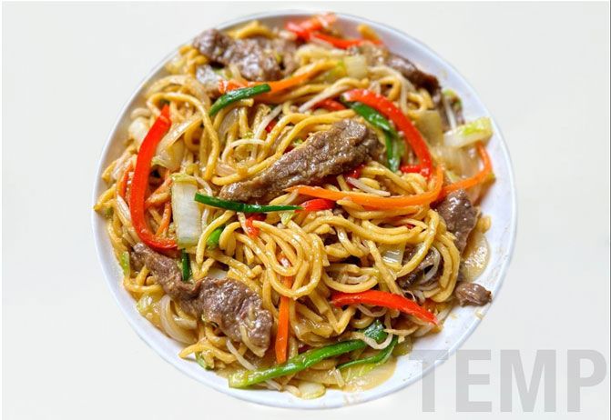 Wok n' Roll Beef Lo Mein