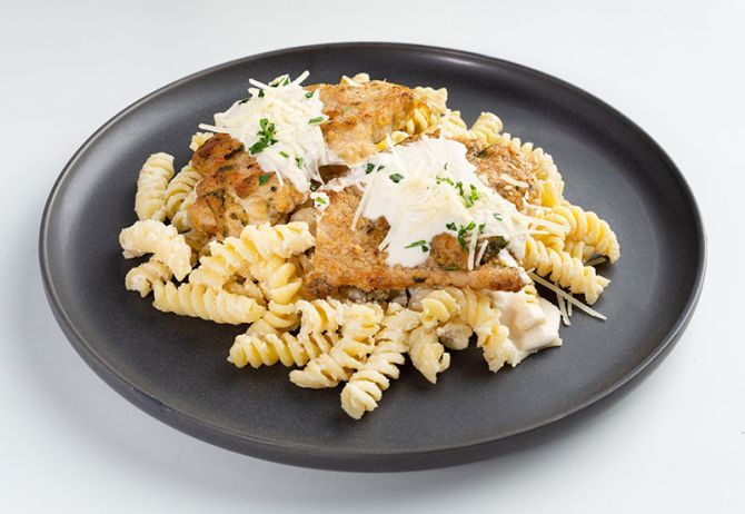 Signature Lemon Alfredo Turkey Cutlet