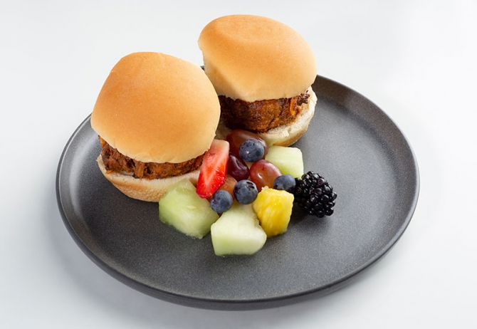 Twin BBQ Pulled Pork Sliders