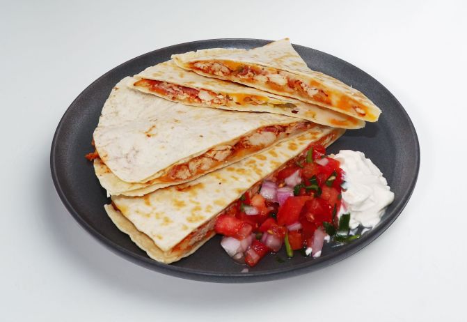 BBQ Pit Master Chicken Quesadilla