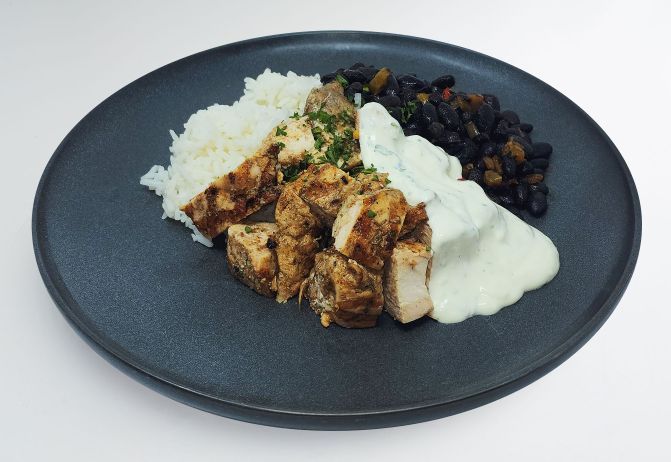 Flame Grilled Chicken Chop Bowl