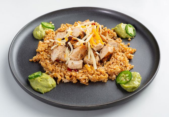 Flame Grilled Chicken Enchilada Bowl