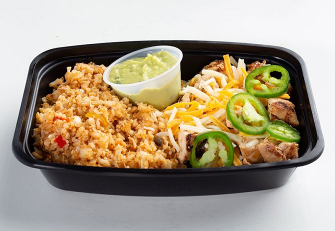 Flame Grilled Chicken Enchilada Bowl