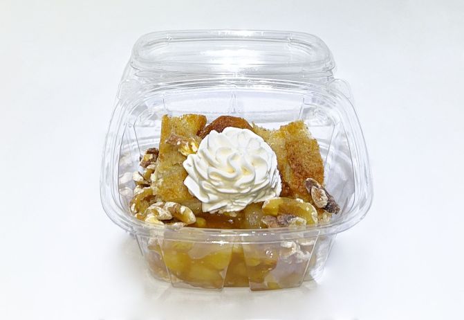 Southern Style Apple Rum Raisin Bread Pudding