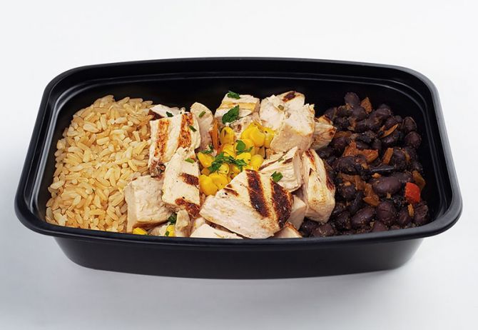 Flame Grilled Chicken Breast Bowl