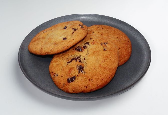 I Love Chunk" Chocolate Chip Cookies