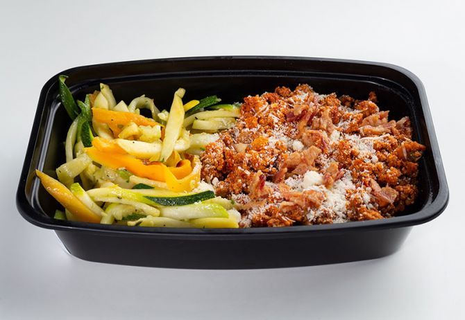 Ground Turkey & Vegetable Spaghetti