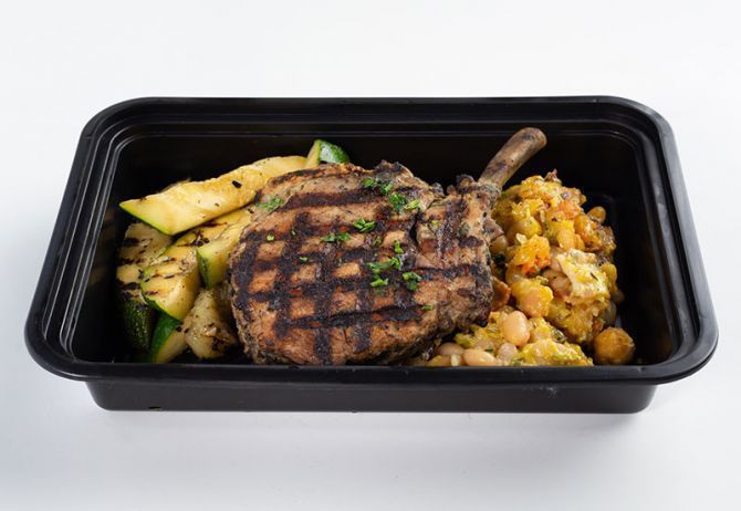 Savory Herb Grilled Pork Chop