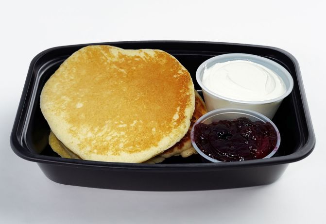 Protein Packed Blueberry Pancakes