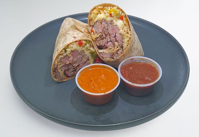 Steak Diablo Burrito