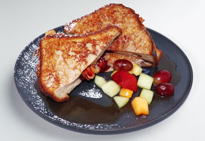 Peanut Butter & Jelly Stuffed French Toast