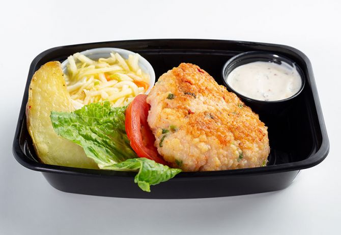 Gourmet Shrimp Burger